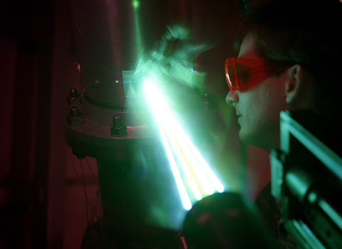 Space History Photo: Cold-Flow Propulsion Research Test